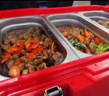 30L aisló la comida Pan Transport Containers de GN de las cajas de la comida