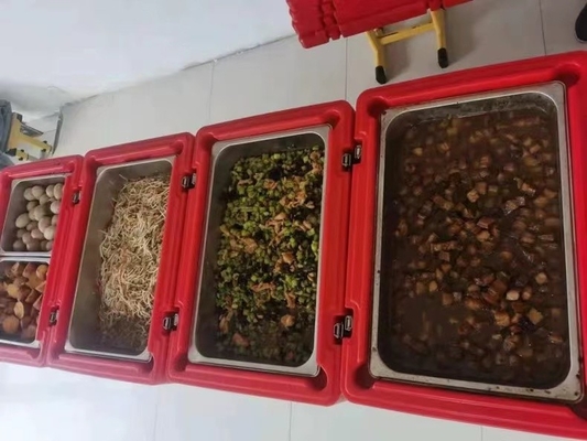 30L aisló la comida Pan Transport Containers de GN de las cajas de la comida