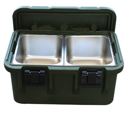 33L aisló los envases de transporte de la comida GN Pan With Seal Carrier