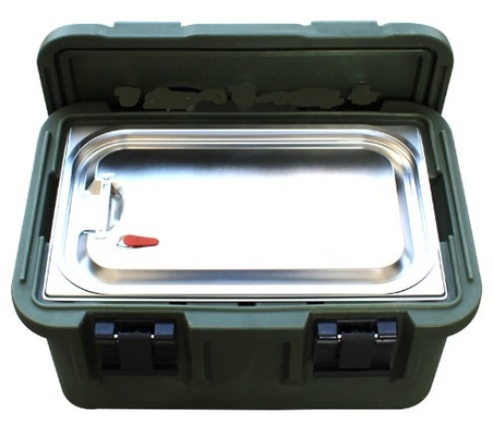 33L aisló los envases de transporte de la comida GN Pan With Seal Carrier