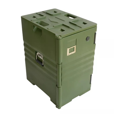 La cocina Rotomolded aisló el calentador de la caja de la comida que cargaba a GN Pan Carrier 120L