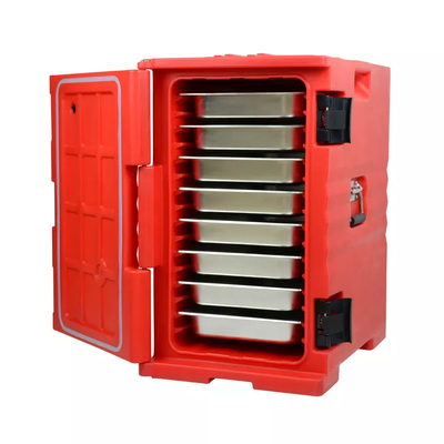 La cocina Rotomolded aisló el calentador de la caja de la comida que cargaba a GN Pan Carrier 120L