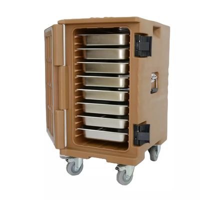 La cocina Rotomolded aisló el calentador de la caja de la comida que cargaba a GN Pan Carrier 120L