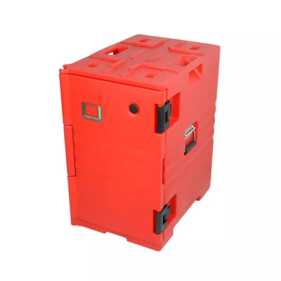 90L LLDPE rojo aisló la comida Pan Carrier With Detachable Lid los 63.5*46*64cm