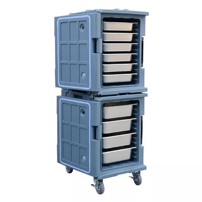 Carros aislados comerciales del transporte de Pan Carrier Catering Thermo Box de la comida