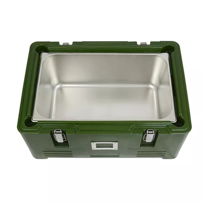 GN de acero inoxidable aisló la caja termal 30L de Pan Carrier Rotomold Plastic PE de la comida