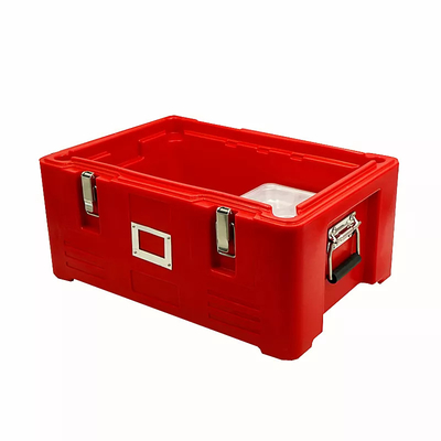 GN de acero inoxidable aisló la caja termal 30L de Pan Carrier Rotomold Plastic PE de la comida