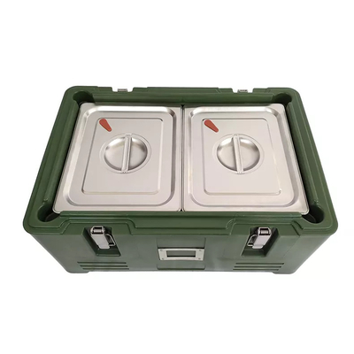 GN de acero inoxidable aisló la caja termal 30L de Pan Carrier Rotomold Plastic PE de la comida