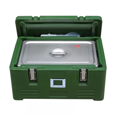 GN de acero inoxidable aisló la caja termal 30L de Pan Carrier Rotomold Plastic PE de la comida