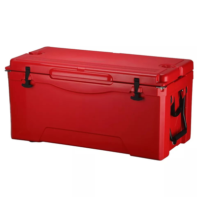 Refrigerador rodado plástico de la caja de hielo de Rotomolded de la prenda impermeable 135QT