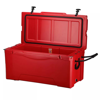 Refrigerador rodado plástico de la caja de hielo de Rotomolded de la prenda impermeable 135QT