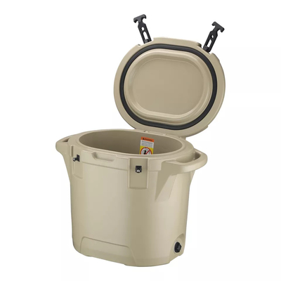 Una caja de almacenamiento más fresca de la bebida de Coolbox del hielo de la playa plástica de Rotomolded