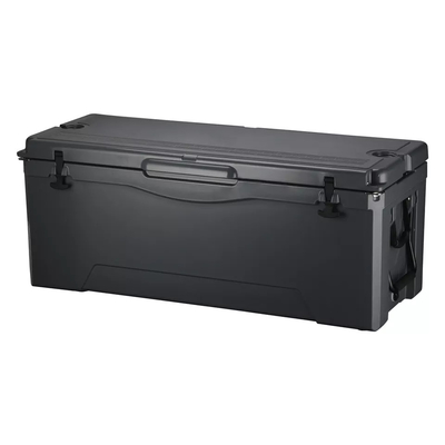 una caja más fresca de las ruedas de los productos de 180L Rotomoulded para el refrigerador del envase de comida del almacenaje del hielo
