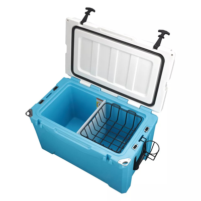 Roto moldeó la caja plástica termal del refrigerador del hielo de una caja más fresca LLDPE del viaje