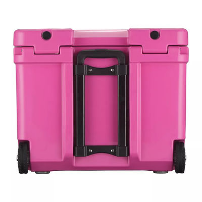 Nevera rotomoldeada duradera para exteriores para acampar, pescar y transportar alimentos