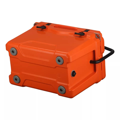 Productos portátiles de Rotomoulded del pecho de hielo de la entrega que ruedan la caja 25L del refrigerador del transporte