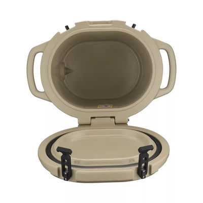 Nevera de hielo rotomoldeada de 3.5 galones para acampar, pescar y bebidas