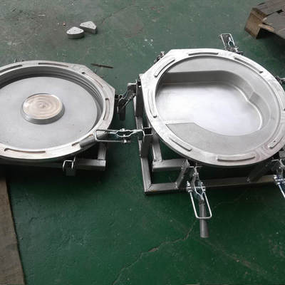 Molde de aluminio rotatorio de Roto de la fabricación para las piezas plásticas
