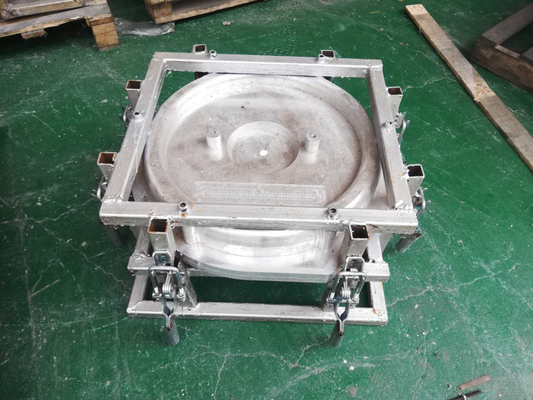 Molde de aluminio rotatorio de Roto de la fabricación para las piezas plásticas