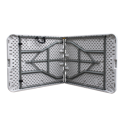 Portátil al aire libre interior plástico para uso general resistente de la silla de tabla plegable que acampa los 6ft