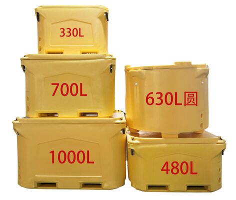 Caja refrigeradora rotomoldeada 480QT con aislamiento de espuma de PU