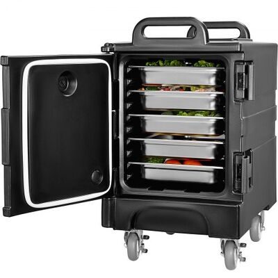 Caja de transporte de alimentos aislada apilable para bandejas GN – Transportador de alimentos para catering comercial