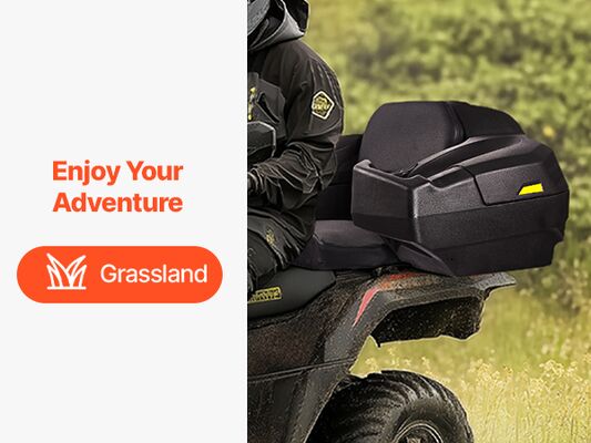 Caja de carga trasera para ATV Rotomoldeada – Baúl de almacenamiento para ATV impermeable de alta resistencia