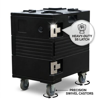Caja de transporte térmico de sopa a granel con un solo compartimiento GN 1/1 Compatible