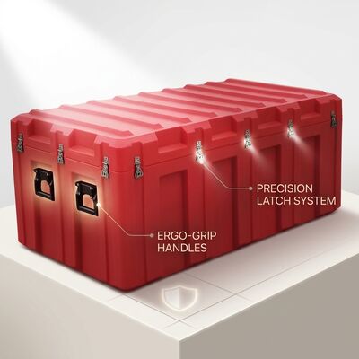 Caja de herramientas rotomoldada compacta de 400 mm IP65 resistente al agua y al polvo