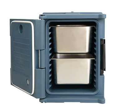 Portador 90L de Front Loading Insulated Food Pan de 6 capas