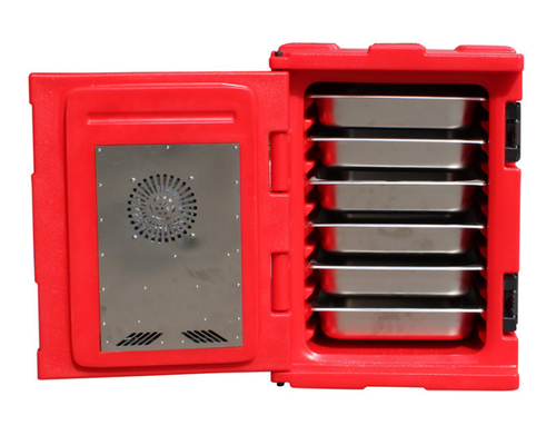 90L comida calentada eléctrica Pan Carrier 6 capas para cargar las cacerolas de GN