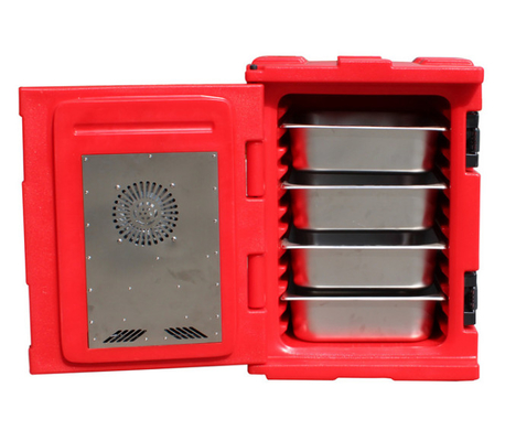 90L comida calentada eléctrica Pan Carrier 6 capas para cargar las cacerolas de GN