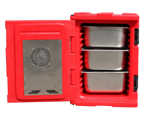 90L comida calentada eléctrica Pan Carrier 6 capas para cargar las cacerolas de GN