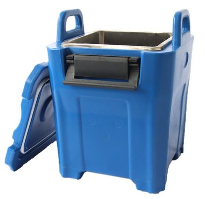 Caja de transporte de cacerola GN rotomoldeada ligera con aislamiento de 25L para comida pequeña para catering pequeño
