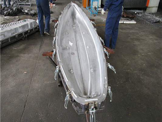 molde rotatorio del barco que rema de los plásticos de los útiles del molde 6061T6