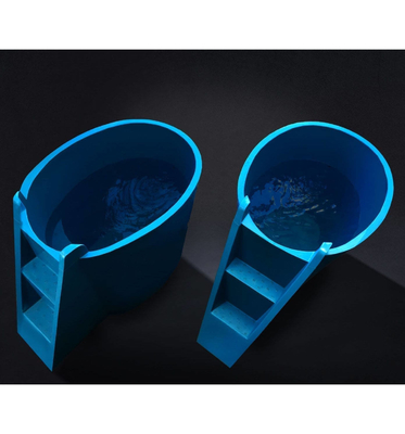 Piscina plástica del hielo de los productos del OEM que nada Rotomoulded