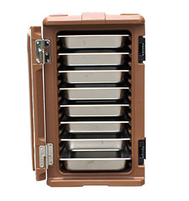 120L Front Loading Rotomoulded Products GN critica la caja caliente aislada con las ruedas