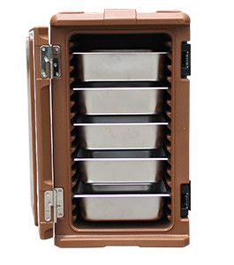 120L Front Loading Rotomoulded Products GN critica la caja caliente aislada con las ruedas