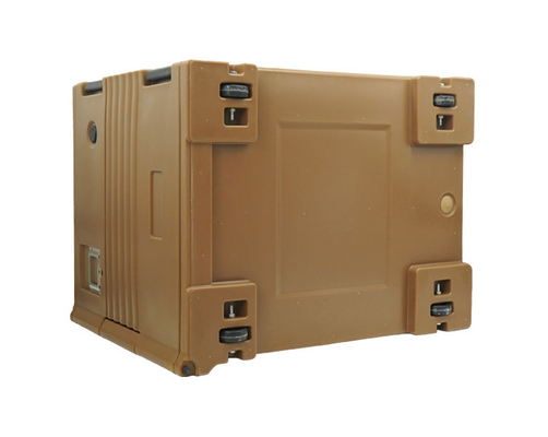 120L Front Loading Rotomoulded Products GN critica la caja caliente aislada con las ruedas