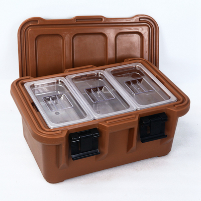 Caja aislada isotérmica 33L de la comida de los productos de Rotomoulded de la carga superior