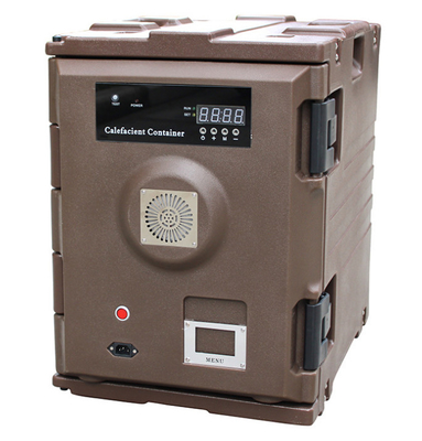Caja aislada eléctrica 90L del transporte de la comida con el calentador económico de energía