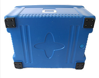 Envase de comida aislado caja terma del transporte del PE 40L Rotomolded