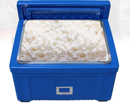 Envase de comida aislado caja terma del transporte del PE 40L Rotomolded