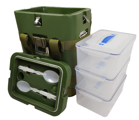 mochila militar aislada militar de la entrega de la comida de los envases de comida 36L