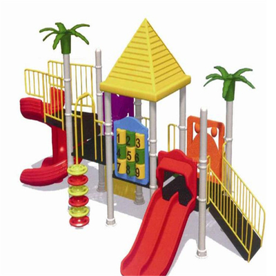Productos modificados para requisitos particulares de Rotomoulded, patio al aire libre de la diapositiva de los niños