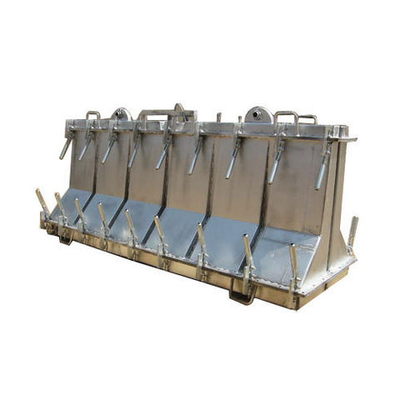 Moldeado rotatorio de aluminio del OEM que equipa el molde plástico de la barrera del tráfico