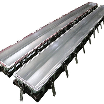 Moldeado rotatorio de aluminio del OEM que equipa el molde plástico de la barrera del tráfico
