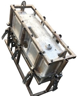 Molde modificado para requisitos particulares el moldear rotatorio, molde horizontal del tanque de agua de Rotomoulding