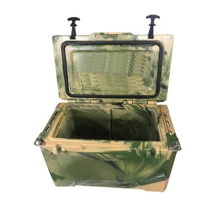 Construcción resistente de una caja más fresca de 35 cuartos de galón Rotomolded para el uso al aire libre durable