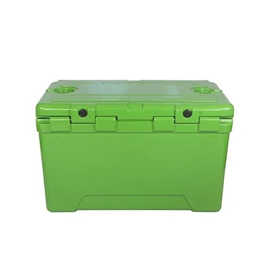 Caja modificada para requisitos particulares del refrigerador de 50L Rotomolded, pescando la caja de hielo aislada plástica